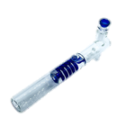 Large Glycerin Coil Steamroller / Blue